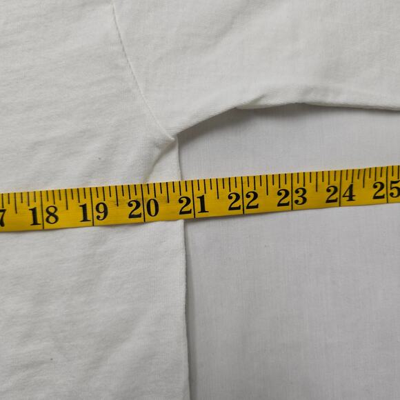 VIntage Irish Shirt White Medium Funny Kiss Me Im Irish Humor Tee - Picture 6 of 7